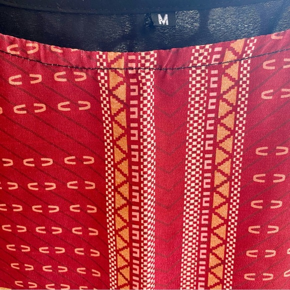 Kurti 🖤Straight Fit Printed Kurta for Women! Dark Red & Black, Size: M (New)❤️ - Picture 5 of 10